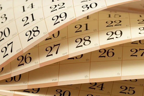 A paper calendar - Filing for Bankruptcy at the wrong time